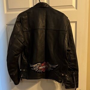 Harley-Davidson Black Leather Riding Jacket